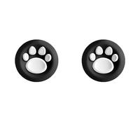 2 capuchons en silicone manette pour Rog Xbox Ally/Rog Xbox Ally X Couvercle pour manette Rocker Thumpstick (Noir et blanc)