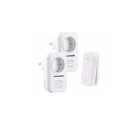 Casa Control : 2 carillons secteur sans fil KFS-150.FK - Avec sonnette cinétique KFS-100.M G