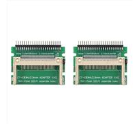 2 cartes Compact Flash vers IDE 44 broches mâle 2 mm pour disque dur bootable 2,5 pouces
