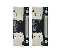 2 Cartes D'Extension D'Interface Réseau, Adaptateurs pour Disque Dur et Carte TF pour Systèmes NAS Embarqués (Non Compatibles avec les IPods)
