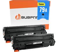 2 Cartouche De Toner Compatible Pour Hp 79A Cf279A Pour Laserjet Pro M12 M12A M12Af M12W M26 M26A M26Nw Noir[ENC943283]