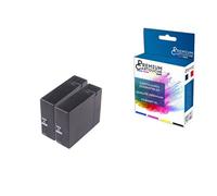 PREMIUM CARTOUCHE - 2 Cartouches compatible pour CANON 2500XL Noir Canon Maxify MB 5000 Series MB 5050 MB 5100 Series MB 5150 MB 53