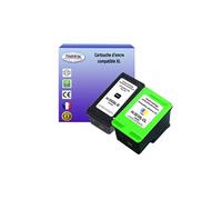 2 Cartouches d'encre compatibles avec HP 350XL (CB336EE/CB335EE)+ HP 351XL (CB338EE/CB337EE) - (Noire+Couleur) -