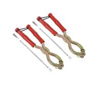 2 Casse Noix et Noisettes en Métal rouge Vendos85