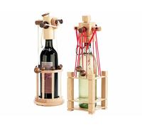 2 casse-têtes en bois pour bouteille - Playtastic
