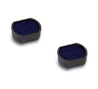 2 Cassette d'encre recharge pour tampon COLOP Printer R17 17mm Noir