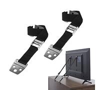 2 Ceintures de sécurité pour Meubles, TV Anti-rembobinage, Ceinture de Meubles Anti-basculement réglable, Meubles Fixes pour protéger la sécurité des Enfants, utilisés pour TV, Bureau, Armoire (Noir)