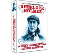 2 Célèbres Aventures De Sherlock Holmes : Le Chien Des Baskerville + Le Signe Des Quatre - Pack