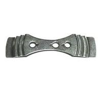 2 centreurs de mèche à bougie en métal Gris G
