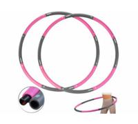 2 cerceaux fitness 1,8 kg avec gaine en mousse - Ø 98 cm Pearl Sports