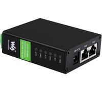 2-Ch Rs485 To Rj45 Ethernet Converter Module With Poe Function, Industrial Rail-Mount Isolated Serial Server,Dual Channels Rs485 Independent Operation,Dual Ethernet Ports[ZHB1525]