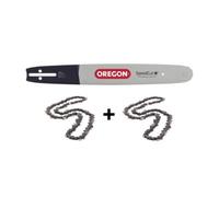 Oregon Kit guide-chaîne 567293 – Guide 40 cm + 2 chaînes de tronçonneuse