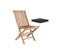 2 chaises de jardin toledo avec coussin House Nordic