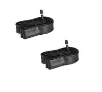 N°2 Chambres d'air Vélo Enfant/Fille 14" x 1.75-2.125 avec Valve America Schrader pour Pneus Vélo VTT Enfant, Noir