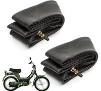 2 Chambres D'Air 2.50/2.75-16 Scooter 16 Pouces 250/275-16 Valve Droite TR4 X Pour Pneu Moto