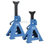 2 CHANDELLES CRIC À CRÉMAILLÈRE CHEVALETS DE SUPPORT 6 T FERVI 0069/6