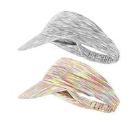 2 Chapeaux de Sport à Bandeau Creux, Chapeaux à visière pour Femmes, Chapeaux à Bord pour Femmes, Chapeaux à visière pour Enfants, Chapeaux de Tennis pour Femmes