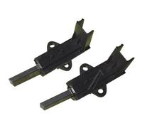 2 Charbons Moteur +Supports Lave Linge Ariston Iw1270xd