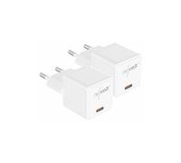 : 2 chargeurs secteur USB-C avec Power Delivery jusqu'à 3 A / 20 W