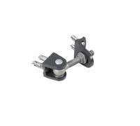 2 charnières à visser avec réglage à 180°, à visser avec fixation quick fix - Locinox -