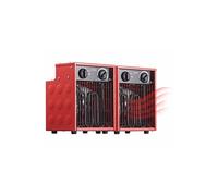 AGT Chauffages soufflants de chantier LV-320.pro 2000 W - Lot de 2