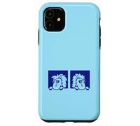 2 Chevaux Look Out Stable Farm Door Riding Friends Girls Team Coque pour iPhone 11