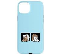 2 Chevaux Look Out Stable Farm Door Riding Friends Girls Team Coque pour iPhone 15 Plus