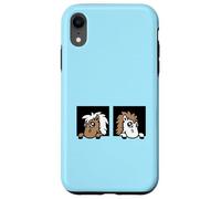 2 Chevaux Look Out Stable Farm Door Riding Friends Girls Team Coque pour iPhone XR