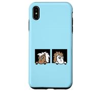 2 Chevaux Look Out Stable Farm Door Riding Friends Girls Team Coque pour iPhone XS Max