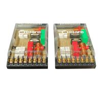 2 CIARE CF230 Crossover 2 Voies Woofer Tweeter Portière + 5 Autocollants Offerts