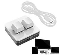 2 claviers de jeu Hot Swap importants - Mini clavier USB, mini clavier USB rétroéclairé avec ergonomie universelle, adapté aux voyages et à l'école