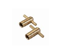 2 clés de vidange pour radiateur Silverline