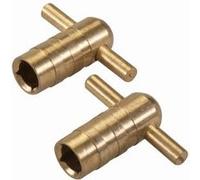 2 clés de vidange pour radiateur Silverline G