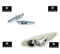 2 CLIGNOTANT REPETITEUR D'AILE CHROME POUR BMW SERIE 3 E90 E91 E92 E93 - X1 E84