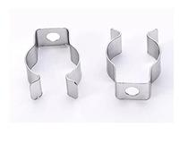 2 clip montage tube LED T8 montage bande lumière fixation vis cheville mur