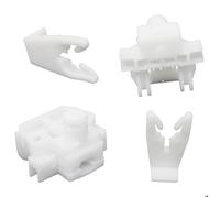 2 clips agrafes lève-vitre avant Renault Clio II | Réparation rapide | Qualité OEM | FINAO AUTOPARTS