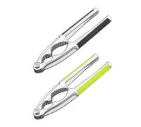 2 Clips De Noix En Métal, Solides Et Durables, Clips De Noix Avec Poignées Antidérapantes, Adaptés Aux Noisettes, Noix De Macadamia Et Noix De Pécan.