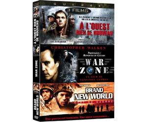 2-Coffret 3 Films : À l'Ouest Rien de Nouveau + War Zone + Brand New World-Etat de Guerre