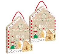 2 coffrets Découpoirs Maison en pain d'épices Scrapcooking