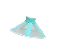 2 Collier élisabéthain Transparent pour Animaux de Compagnie après, léchage de cône ventilé réglable, Collier de récupération pour Chiens et Chats blessés