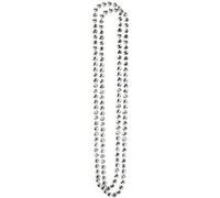 2 colliers boules disco argent - boland 00713 Gris G