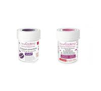 2 colorants alimentaires en poudre - violet-pourpre