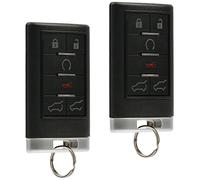 2 compatible avec télécommande d'entrée sans clé Cadillac Escalade 2007-2014 (OUC6000066) - Ne convient pas au démarrage