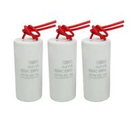 2 condensateurs de démarrage moteur CBB60, 16 µF/450 V, condensateur cylindrique rond 73 x 37 mm (2,87 x 1,46 po) avec 2 fils pour moteurs à courant alternatif, pompes à eau, machines à laver