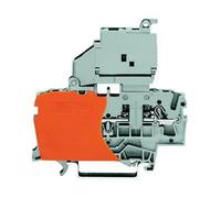 2 Conducteur 35Mm din Rail Montage Fusible Terminal Bloc à Pousser Cage Serrage