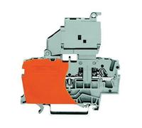 2 Conducteur 35Mm din Rail Montage Fusible Terminal Bloc à Pousser Cage Serrage