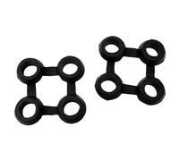 2 Connecteurs caillebotis caoutchouc