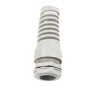 2 connecteurs de câble à décharge de traction M32, presse-étoupe spiralé en nylon PA66, connecteur de câble réglable 17-25mm IP68, connecteurs de serrage de câble avec joints et contre-écrou (blanc)