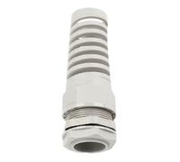 2 connecteurs de câble à décharge de traction M36, presse-étoupe spiralé en nylon PA66, connecteur de câble réglable 17-25mm IP69, connecteurs de serrage de câble avec joints et contre-écrou (blanc)