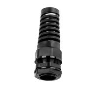 2 connecteurs de câble à décharge de traction M36, presse-étoupe spiralé en nylon PA66, connecteur de câble réglable 17-25mm IP69, connecteurs de serrage de câble avec joints et contre-écrou (noir)